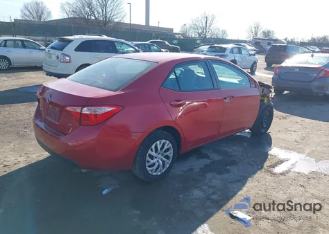 2017 Toyota Corolla Le из США, поврежденный, VIN 2T1BURHE4HC963213